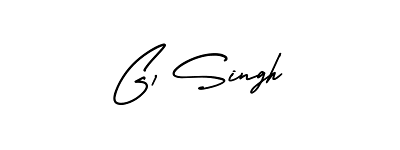 G1 Singh stylish signature style. Best Handwritten Sign (AmerikaSignatureDemo-Regular) for my name. Handwritten Signature Collection Ideas for my name G1 Singh. G1 Singh signature style 3 images and pictures png