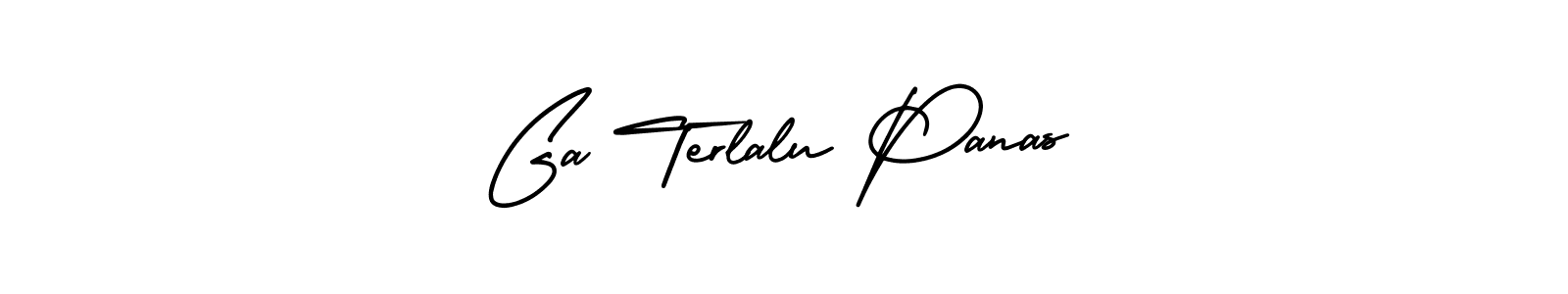 Use a signature maker to create a handwritten signature online. With this signature software, you can design (AmerikaSignatureDemo-Regular) your own signature for name Ga Terlalu Panas. Ga Terlalu Panas signature style 3 images and pictures png