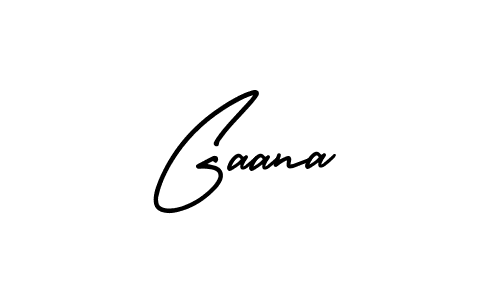Make a beautiful signature design for name Gaana. Use this online signature maker to create a handwritten signature for free. Gaana signature style 3 images and pictures png