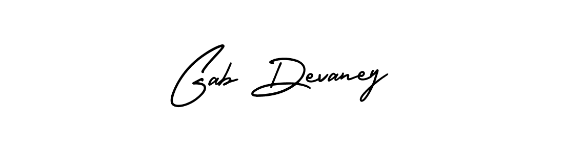 It looks lik you need a new signature style for name Gab Devaney. Design unique handwritten (AmerikaSignatureDemo-Regular) signature with our free signature maker in just a few clicks. Gab Devaney signature style 3 images and pictures png