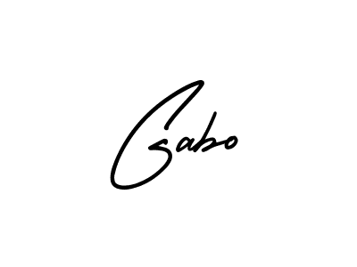 It looks lik you need a new signature style for name Gabo. Design unique handwritten (AmerikaSignatureDemo-Regular) signature with our free signature maker in just a few clicks. Gabo signature style 3 images and pictures png