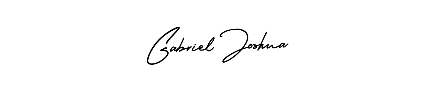 AmerikaSignatureDemo-Regular is a professional signature style that is perfect for those who want to add a touch of class to their signature. It is also a great choice for those who want to make their signature more unique. Get Gabriel Joshua name to fancy signature for free. Gabriel Joshua signature style 3 images and pictures png