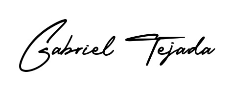 Design your own signature with our free online signature maker. With this signature software, you can create a handwritten (AmerikaSignatureDemo-Regular) signature for name Gabriel Tejada. Gabriel Tejada signature style 3 images and pictures png