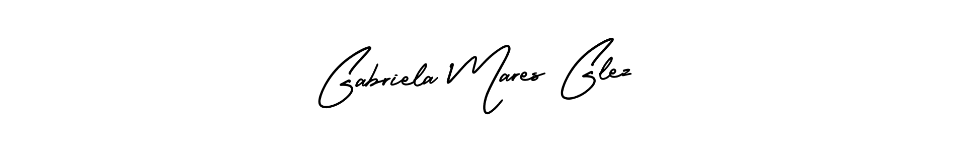 This is the best signature style for the Gabriela Mares Glez name. Also you like these signature font (AmerikaSignatureDemo-Regular). Mix name signature. Gabriela Mares Glez signature style 3 images and pictures png