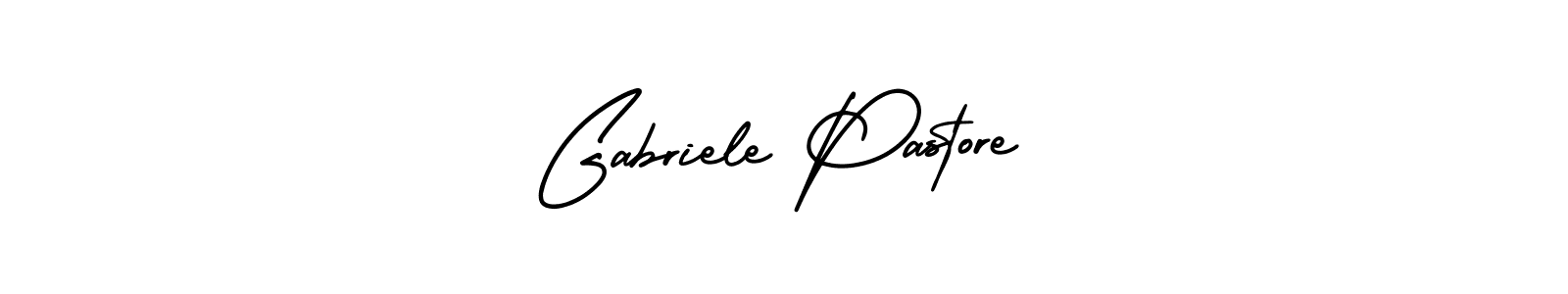 Make a beautiful signature design for name Gabriele Pastore. With this signature (AmerikaSignatureDemo-Regular) style, you can create a handwritten signature for free. Gabriele Pastore signature style 3 images and pictures png