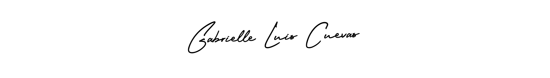 Also we have Gabrielle Luis Cuevas name is the best signature style. Create professional handwritten signature collection using AmerikaSignatureDemo-Regular autograph style. Gabrielle Luis Cuevas signature style 3 images and pictures png