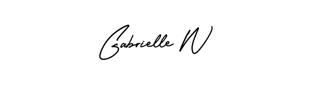 You can use this online signature creator to create a handwritten signature for the name Gabrielle W. This is the best online autograph maker. Gabrielle W signature style 3 images and pictures png