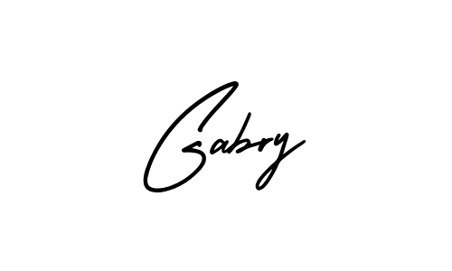 Best and Professional Signature Style for Gabry. AmerikaSignatureDemo-Regular Best Signature Style Collection. Gabry signature style 3 images and pictures png