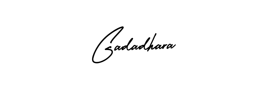 Make a beautiful signature design for name Gadadhara. Use this online signature maker to create a handwritten signature for free. Gadadhara signature style 3 images and pictures png