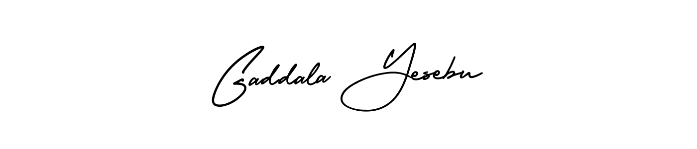 Similarly AmerikaSignatureDemo-Regular is the best handwritten signature design. Signature creator online .You can use it as an online autograph creator for name Gaddala Yesebu. Gaddala Yesebu signature style 3 images and pictures png