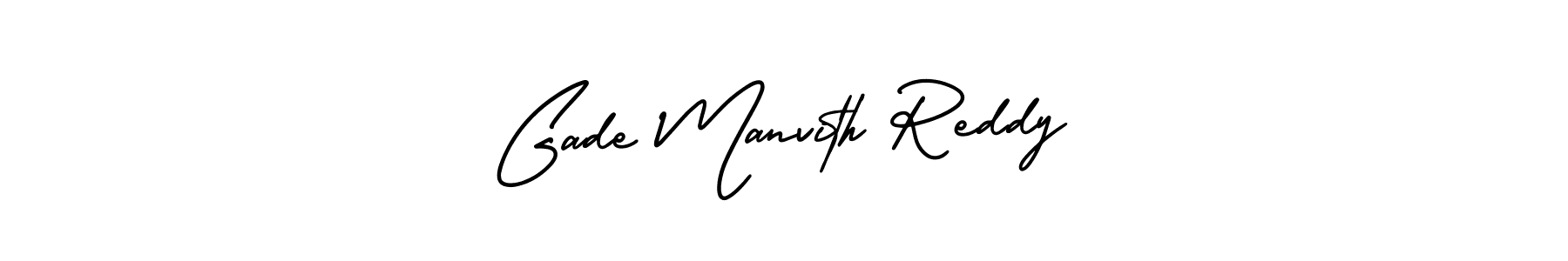 You can use this online signature creator to create a handwritten signature for the name Gade Manvith Reddy. This is the best online autograph maker. Gade Manvith Reddy signature style 3 images and pictures png