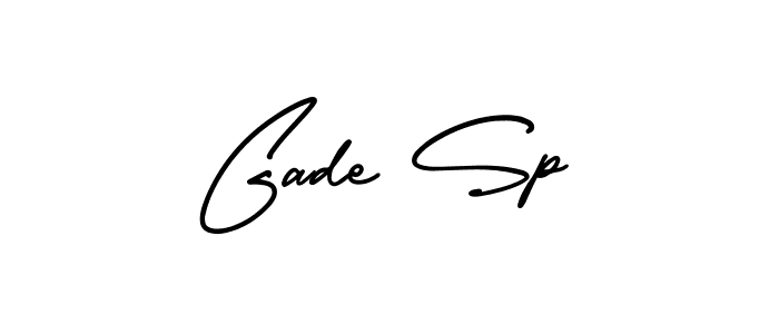 Make a beautiful signature design for name Gade Sp. Use this online signature maker to create a handwritten signature for free. Gade Sp signature style 3 images and pictures png