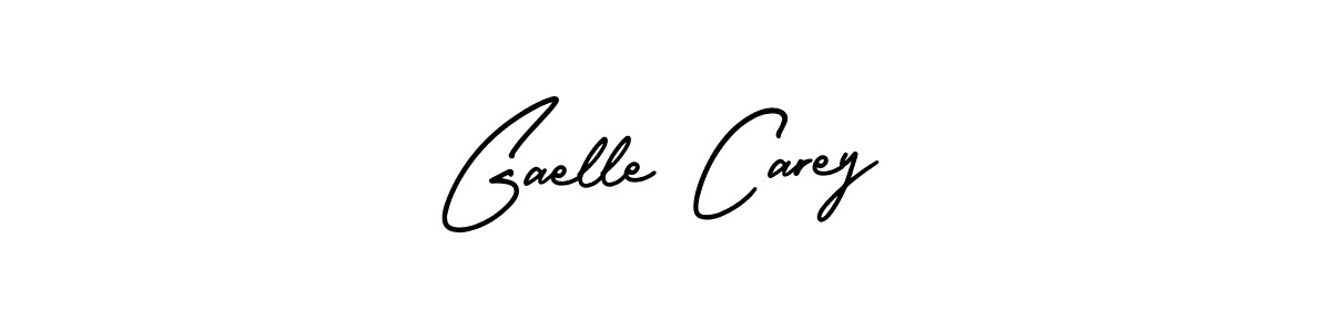 Design your own signature with our free online signature maker. With this signature software, you can create a handwritten (AmerikaSignatureDemo-Regular) signature for name Gaelle Carey. Gaelle Carey signature style 3 images and pictures png