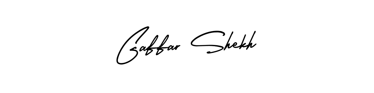 How to Draw Gaffar Shekh signature style? AmerikaSignatureDemo-Regular is a latest design signature styles for name Gaffar Shekh. Gaffar Shekh signature style 3 images and pictures png