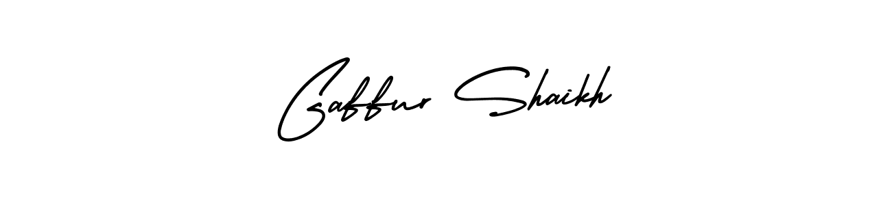 Make a beautiful signature design for name Gaffur Shaikh. Use this online signature maker to create a handwritten signature for free. Gaffur Shaikh signature style 3 images and pictures png