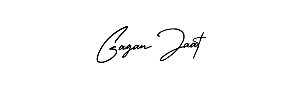 Make a beautiful signature design for name Gagan Jaat. Use this online signature maker to create a handwritten signature for free. Gagan Jaat signature style 3 images and pictures png