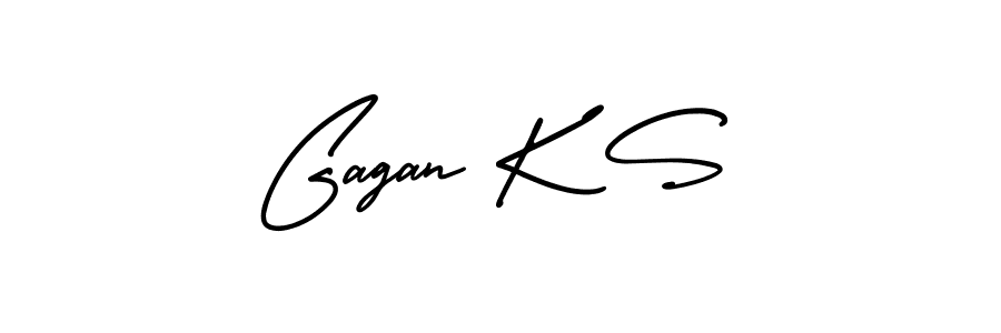 Also we have Gagan K S name is the best signature style. Create professional handwritten signature collection using AmerikaSignatureDemo-Regular autograph style. Gagan K S signature style 3 images and pictures png