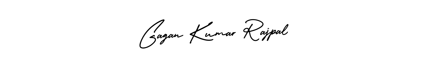 Gagan Kumar Rajpal stylish signature style. Best Handwritten Sign (AmerikaSignatureDemo-Regular) for my name. Handwritten Signature Collection Ideas for my name Gagan Kumar Rajpal. Gagan Kumar Rajpal signature style 3 images and pictures png