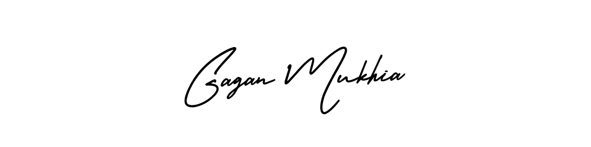 This is the best signature style for the Gagan Mukhia name. Also you like these signature font (AmerikaSignatureDemo-Regular). Mix name signature. Gagan Mukhia signature style 3 images and pictures png