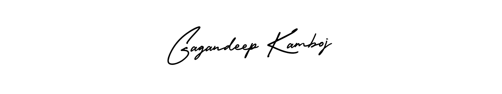 Make a short Gagandeep Kamboj signature style. Manage your documents anywhere anytime using AmerikaSignatureDemo-Regular. Create and add eSignatures, submit forms, share and send files easily. Gagandeep Kamboj signature style 3 images and pictures png