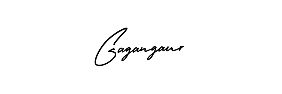 It looks lik you need a new signature style for name Gagangaur. Design unique handwritten (AmerikaSignatureDemo-Regular) signature with our free signature maker in just a few clicks. Gagangaur signature style 3 images and pictures png