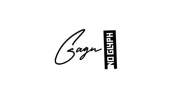 Use a signature maker to create a handwritten signature online. With this signature software, you can design (AmerikaSignatureDemo-Regular) your own signature for name GagnÉ. GagnÉ signature style 3 images and pictures png