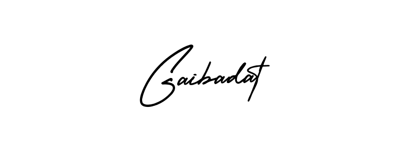 Also You can easily find your signature by using the search form. We will create Gaibadat name handwritten signature images for you free of cost using AmerikaSignatureDemo-Regular sign style. Gaibadat signature style 3 images and pictures png