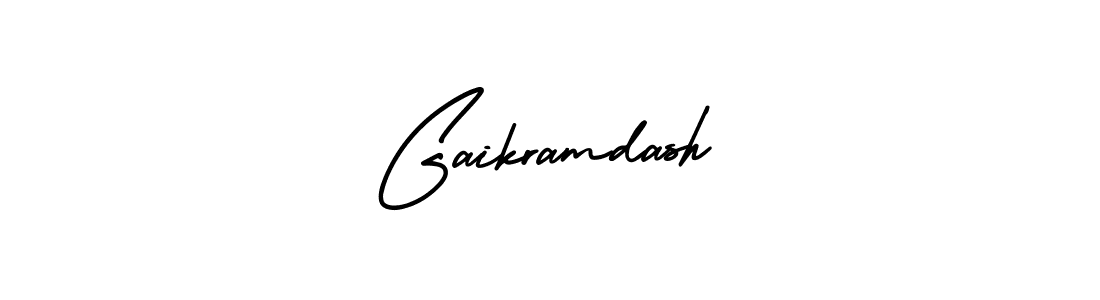 Also we have Gaikramdash name is the best signature style. Create professional handwritten signature collection using AmerikaSignatureDemo-Regular autograph style. Gaikramdash signature style 3 images and pictures png