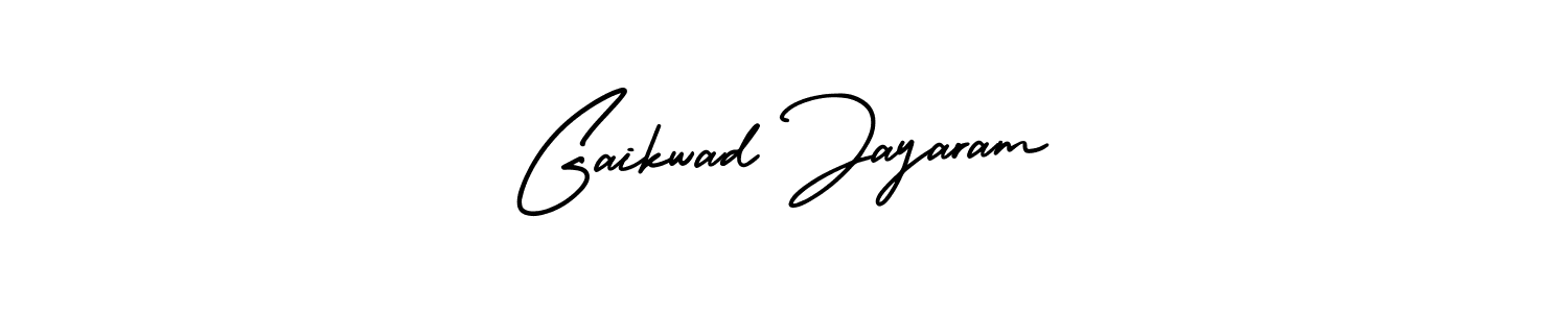 It looks lik you need a new signature style for name Gaikwad Jayaram. Design unique handwritten (AmerikaSignatureDemo-Regular) signature with our free signature maker in just a few clicks. Gaikwad Jayaram signature style 3 images and pictures png