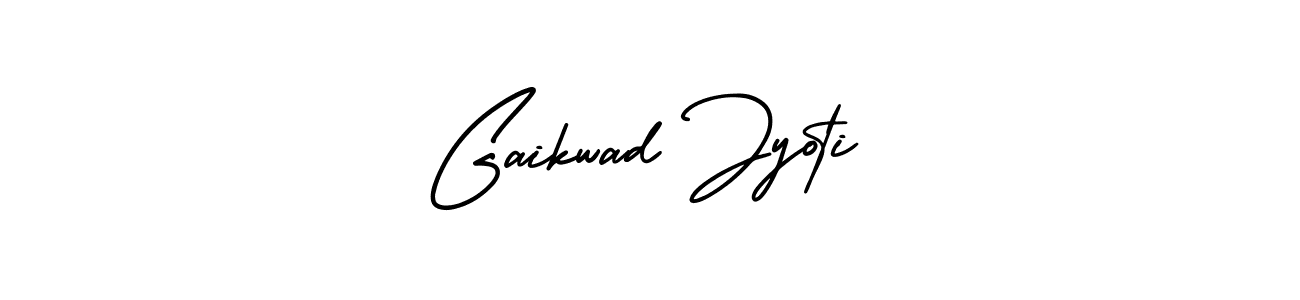Create a beautiful signature design for name Gaikwad Jyoti. With this signature (AmerikaSignatureDemo-Regular) fonts, you can make a handwritten signature for free. Gaikwad Jyoti signature style 3 images and pictures png