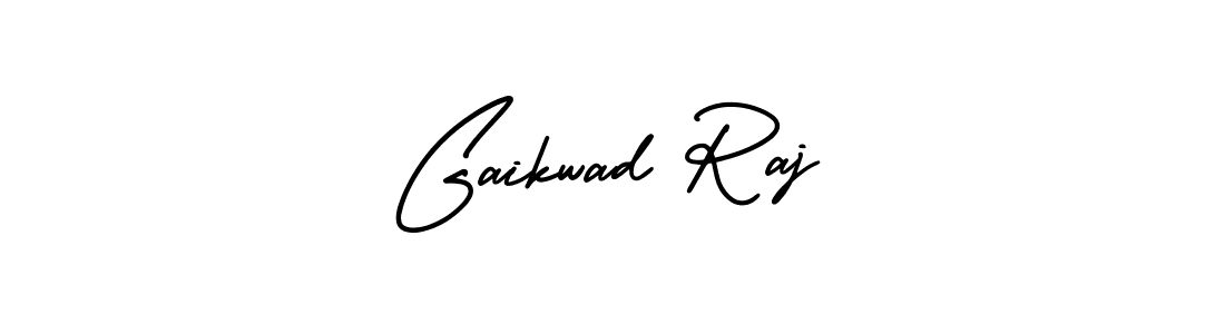 Design your own signature with our free online signature maker. With this signature software, you can create a handwritten (AmerikaSignatureDemo-Regular) signature for name Gaikwad Raj. Gaikwad Raj signature style 3 images and pictures png