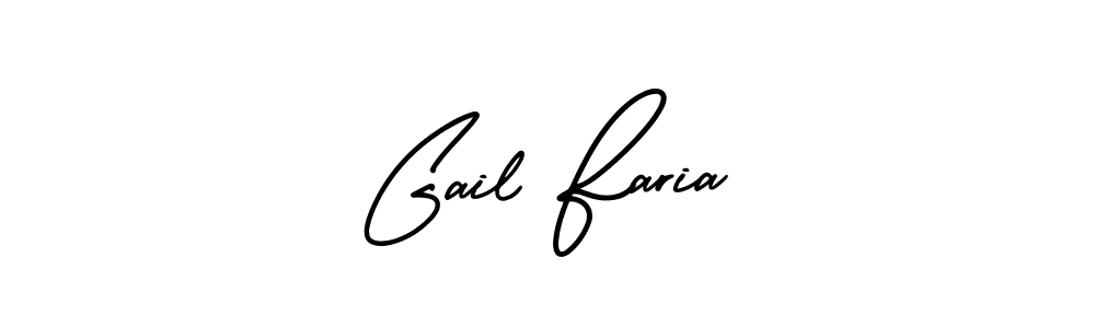 Also we have Gail Faria name is the best signature style. Create professional handwritten signature collection using AmerikaSignatureDemo-Regular autograph style. Gail Faria signature style 3 images and pictures png