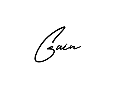 Also You can easily find your signature by using the search form. We will create Gain name handwritten signature images for you free of cost using AmerikaSignatureDemo-Regular sign style. Gain signature style 3 images and pictures png