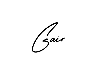 Create a beautiful signature design for name Gair. With this signature (AmerikaSignatureDemo-Regular) fonts, you can make a handwritten signature for free. Gair signature style 3 images and pictures png