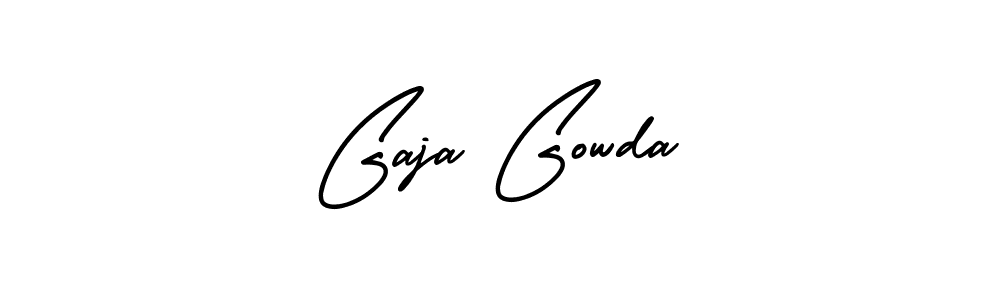 Use a signature maker to create a handwritten signature online. With this signature software, you can design (AmerikaSignatureDemo-Regular) your own signature for name Gaja Gowda. Gaja Gowda signature style 3 images and pictures png