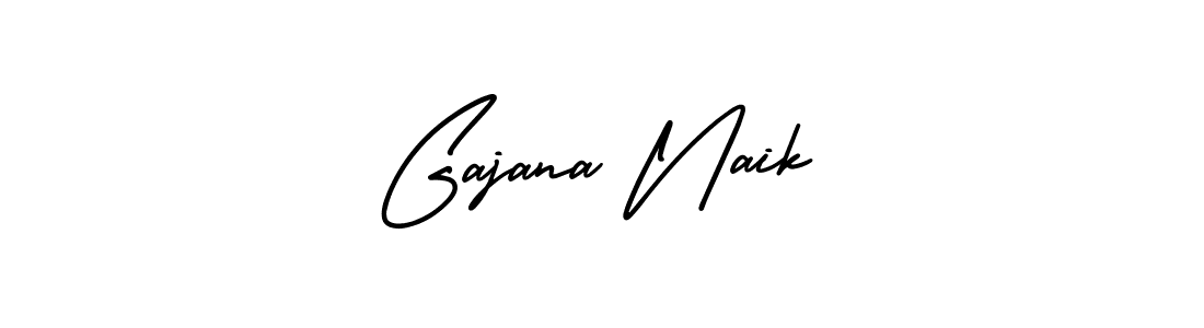 Also we have Gajana Naik name is the best signature style. Create professional handwritten signature collection using AmerikaSignatureDemo-Regular autograph style. Gajana Naik signature style 3 images and pictures png