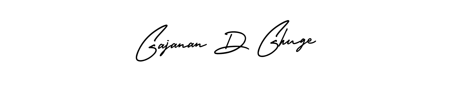 Create a beautiful signature design for name Gajanan D Ghuge. With this signature (AmerikaSignatureDemo-Regular) fonts, you can make a handwritten signature for free. Gajanan D Ghuge signature style 3 images and pictures png