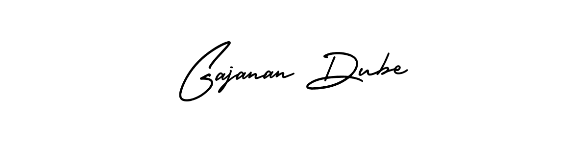 This is the best signature style for the Gajanan Dube name. Also you like these signature font (AmerikaSignatureDemo-Regular). Mix name signature. Gajanan Dube signature style 3 images and pictures png