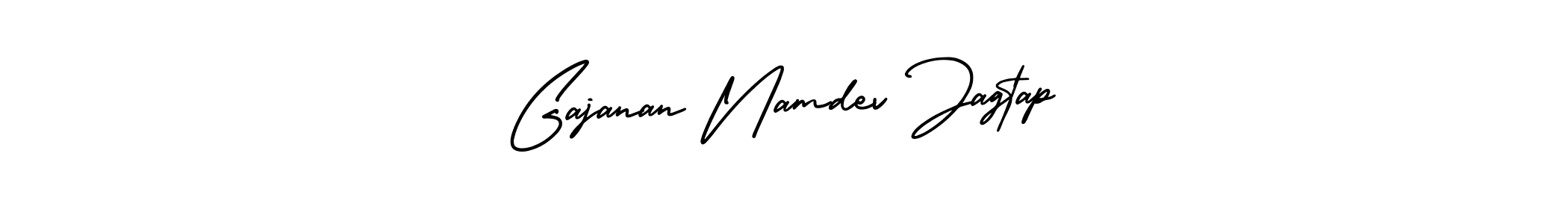 Gajanan Namdev Jagtap stylish signature style. Best Handwritten Sign (AmerikaSignatureDemo-Regular) for my name. Handwritten Signature Collection Ideas for my name Gajanan Namdev Jagtap. Gajanan Namdev Jagtap signature style 3 images and pictures png