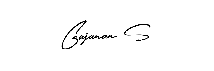 Best and Professional Signature Style for Gajanan S. AmerikaSignatureDemo-Regular Best Signature Style Collection. Gajanan S signature style 3 images and pictures png