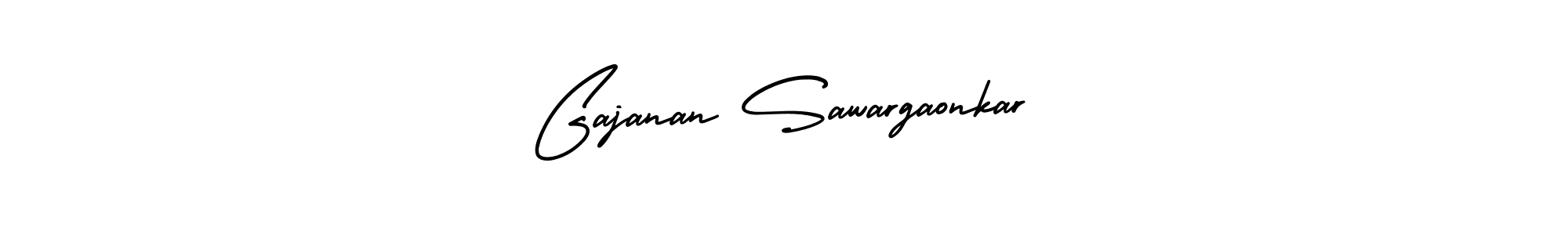 Gajanan Sawargaonkar stylish signature style. Best Handwritten Sign (AmerikaSignatureDemo-Regular) for my name. Handwritten Signature Collection Ideas for my name Gajanan Sawargaonkar. Gajanan Sawargaonkar signature style 3 images and pictures png