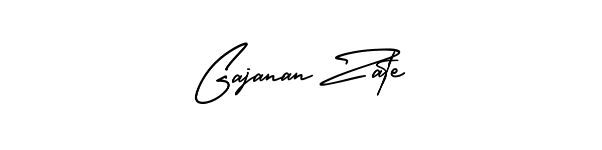 Make a beautiful signature design for name Gajanan Zate. Use this online signature maker to create a handwritten signature for free. Gajanan Zate signature style 3 images and pictures png