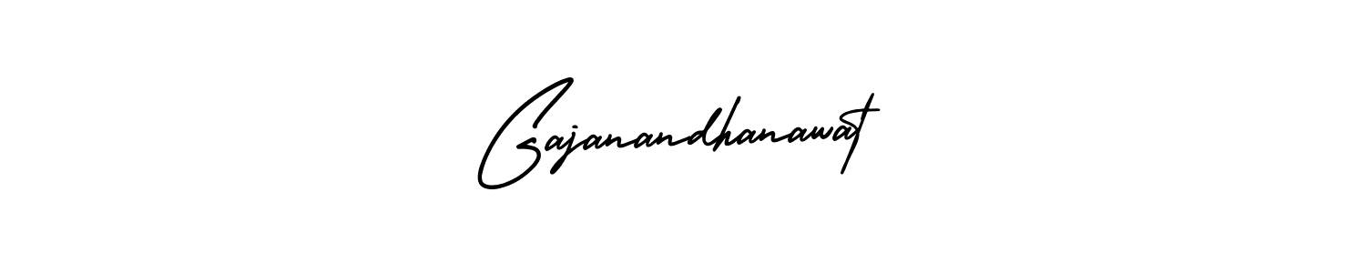 AmerikaSignatureDemo-Regular is a professional signature style that is perfect for those who want to add a touch of class to their signature. It is also a great choice for those who want to make their signature more unique. Get Gajanandhanawat name to fancy signature for free. Gajanandhanawat signature style 3 images and pictures png