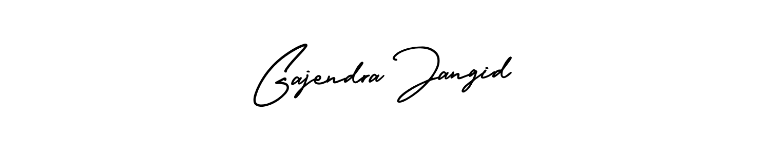 Similarly AmerikaSignatureDemo-Regular is the best handwritten signature design. Signature creator online .You can use it as an online autograph creator for name Gajendra Jangid. Gajendra Jangid signature style 3 images and pictures png
