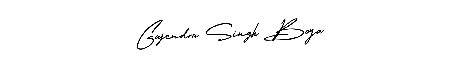 Also we have Gajendra Singh Boya name is the best signature style. Create professional handwritten signature collection using AmerikaSignatureDemo-Regular autograph style. Gajendra Singh Boya signature style 3 images and pictures png