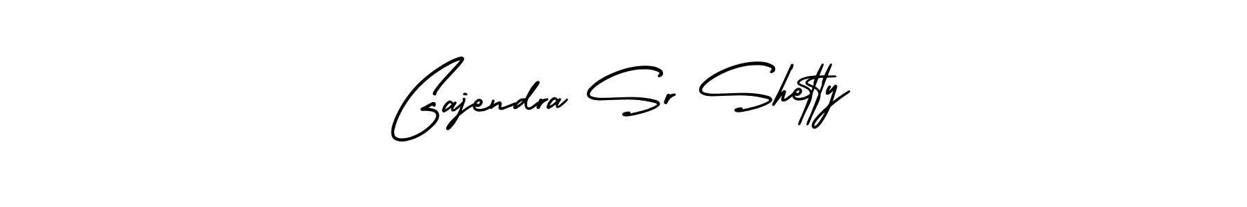 Design your own signature with our free online signature maker. With this signature software, you can create a handwritten (AmerikaSignatureDemo-Regular) signature for name Gajendra Sr Shetty. Gajendra Sr Shetty signature style 3 images and pictures png