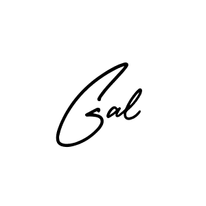 Create a beautiful signature design for name Gal. With this signature (AmerikaSignatureDemo-Regular) fonts, you can make a handwritten signature for free. Gal signature style 3 images and pictures png