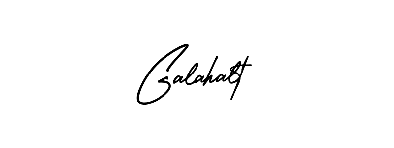 The best way (AmerikaSignatureDemo-Regular) to make a short signature is to pick only two or three words in your name. The name Galahalt include a total of six letters. For converting this name. Galahalt signature style 3 images and pictures png