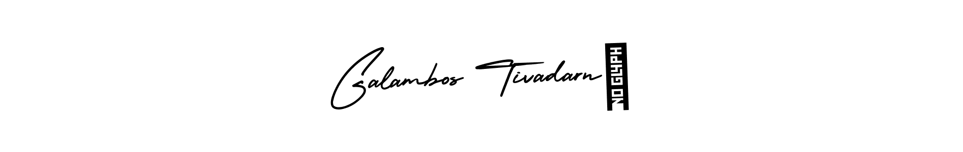 How to Draw Galambos Tivadarné signature style? AmerikaSignatureDemo-Regular is a latest design signature styles for name Galambos Tivadarné. Galambos Tivadarné signature style 3 images and pictures png