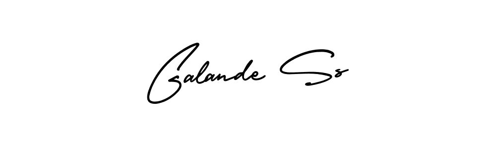 Best and Professional Signature Style for Galande Ss. AmerikaSignatureDemo-Regular Best Signature Style Collection. Galande Ss signature style 3 images and pictures png